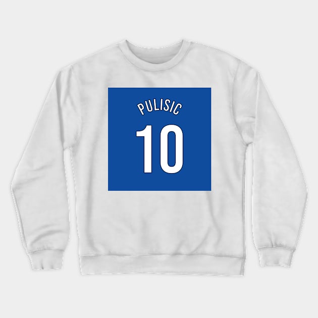 Pulisic 10 Home Kit - 22/23 Season Crewneck Sweatshirt by GotchaFace